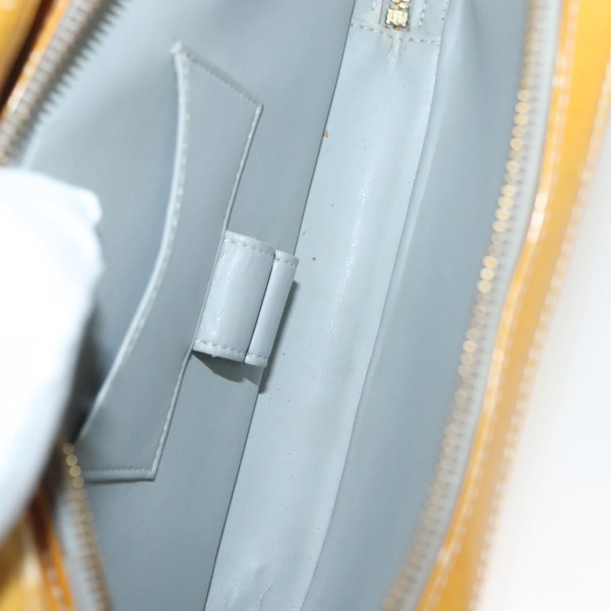 LOUIS VUITTON Monogram Vernis Marley Backpack Gris M91038 LV Auth bs28557