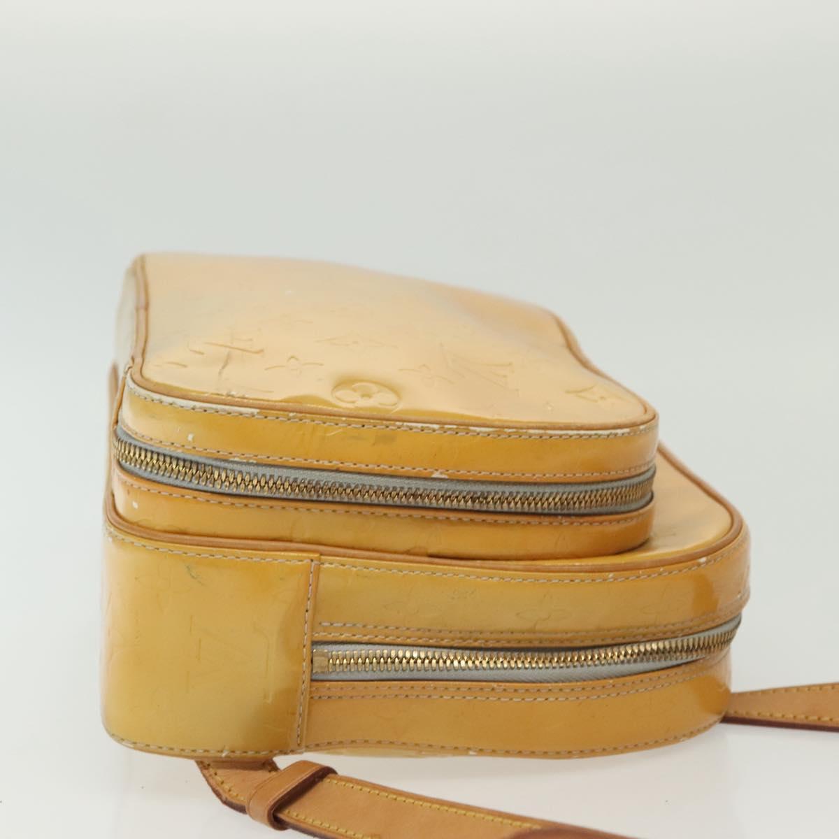 LOUIS VUITTON Monogram Vernis Marley Backpack Gris M91038 LV Auth bs28557