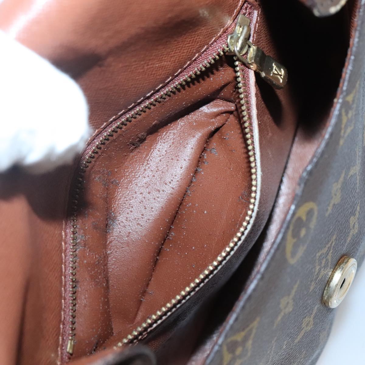 LOUIS VUITTON Monogram Saint Cloud MM Shoulder Bag M51243 LV Auth bs28560