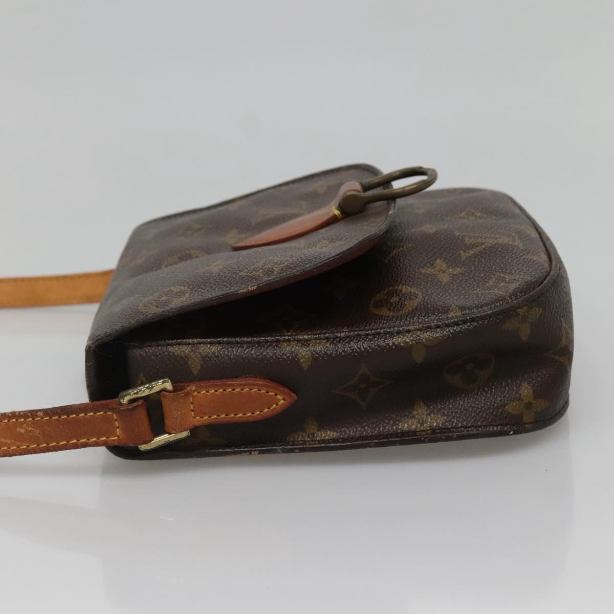 LOUIS VUITTON Monogram Saint Cloud MM Shoulder Bag M51243 LV Auth bs28560