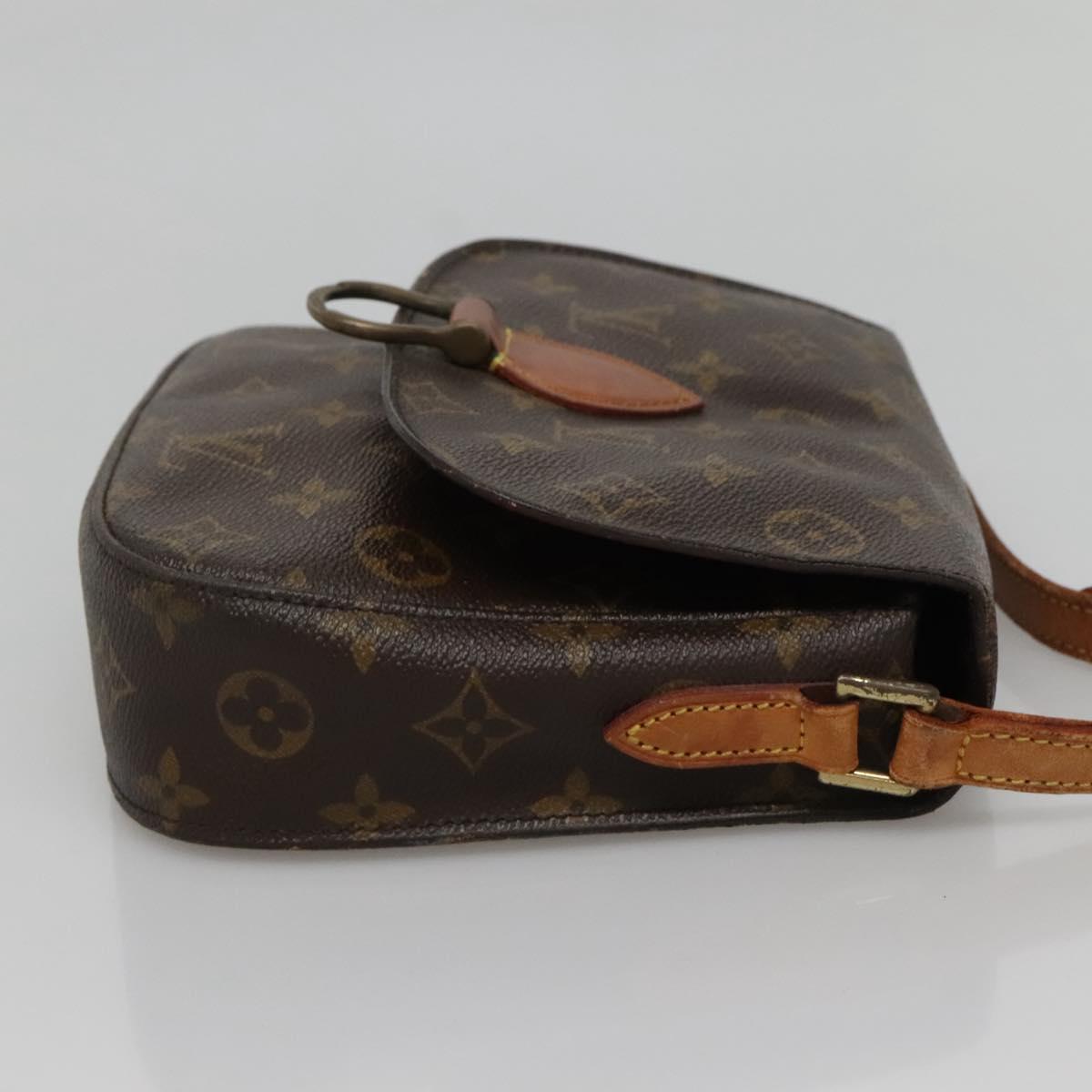 LOUIS VUITTON Monogram Saint Cloud MM Shoulder Bag M51243 LV Auth bs28560