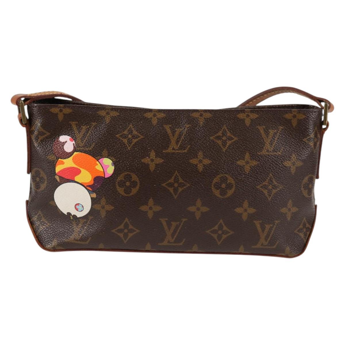 LOUIS VUITTON Monogram Panda Trotteur Shoulder Bag M51241 LV Auth bs28563V