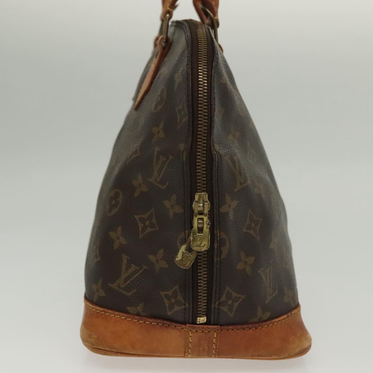 LOUIS VUITTON Monogram Alma Hand Bag M51130 LV Auth bs28582