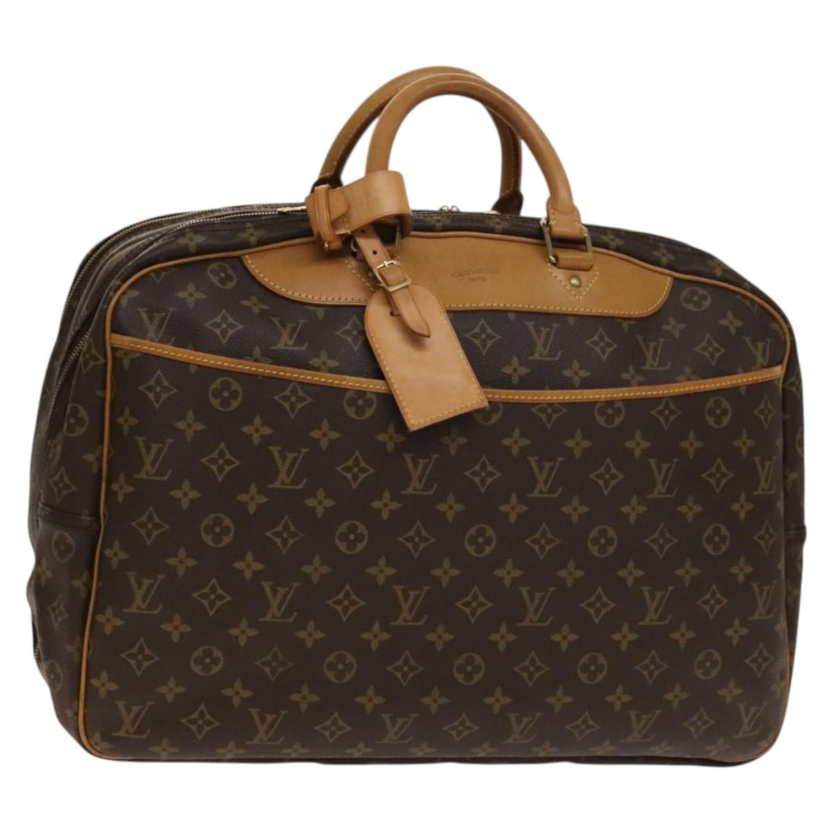 LOUIS VUITTON Monogram Alize de Poche Boston Bag 2way M41392 LV Auth bs28583