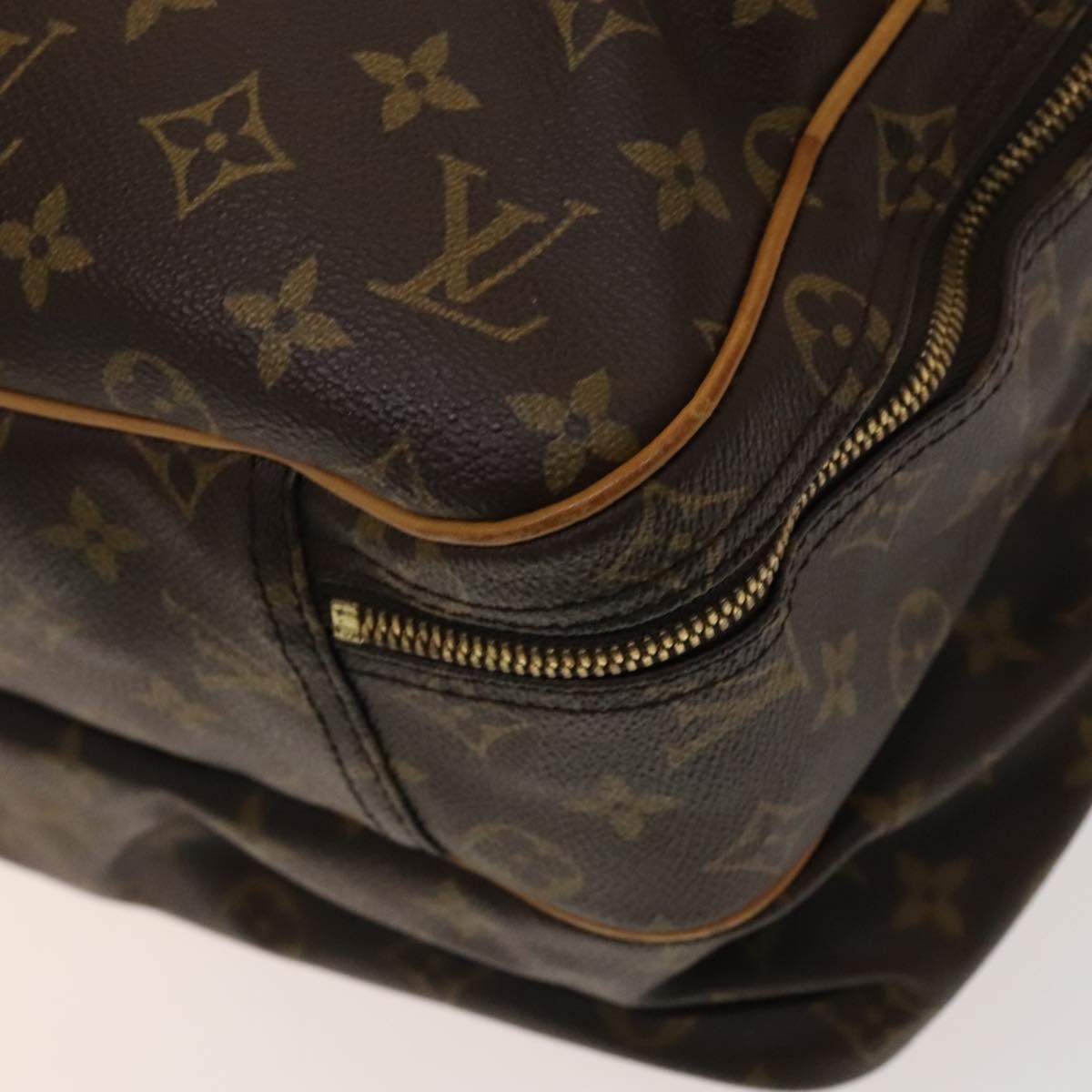 LOUIS VUITTON Monogram Alize de Poche Boston Bag 2way M41392 LV Auth bs28583