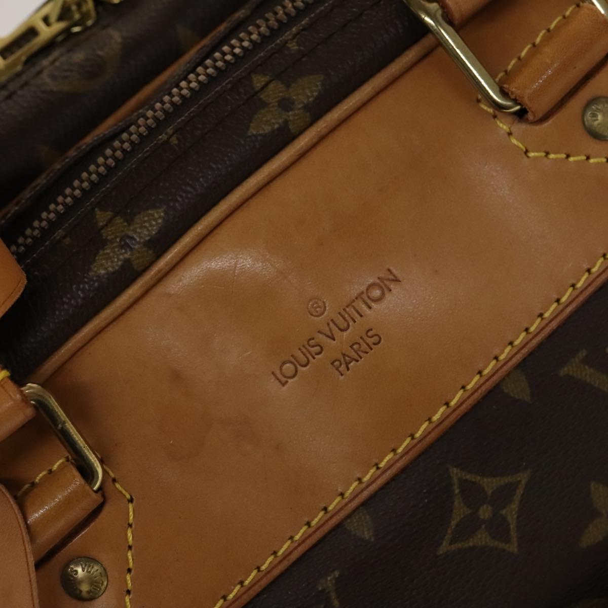 LOUIS VUITTON Monogram Alize de Poche Boston Bag 2way M41392 LV Auth bs28583