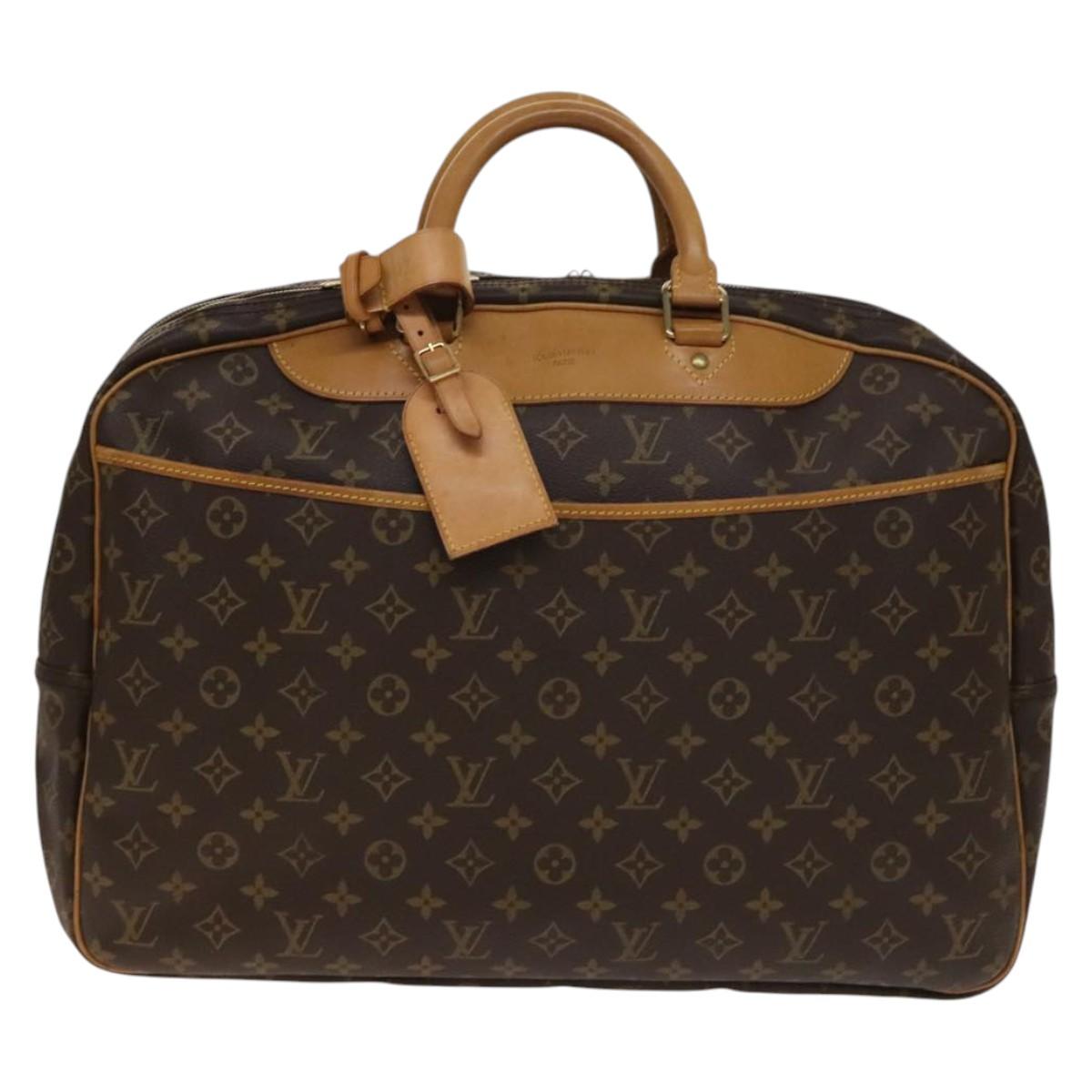 LOUIS VUITTON Monogram Alize de Poche Boston Bag 2way M41392 LV Auth bs28583