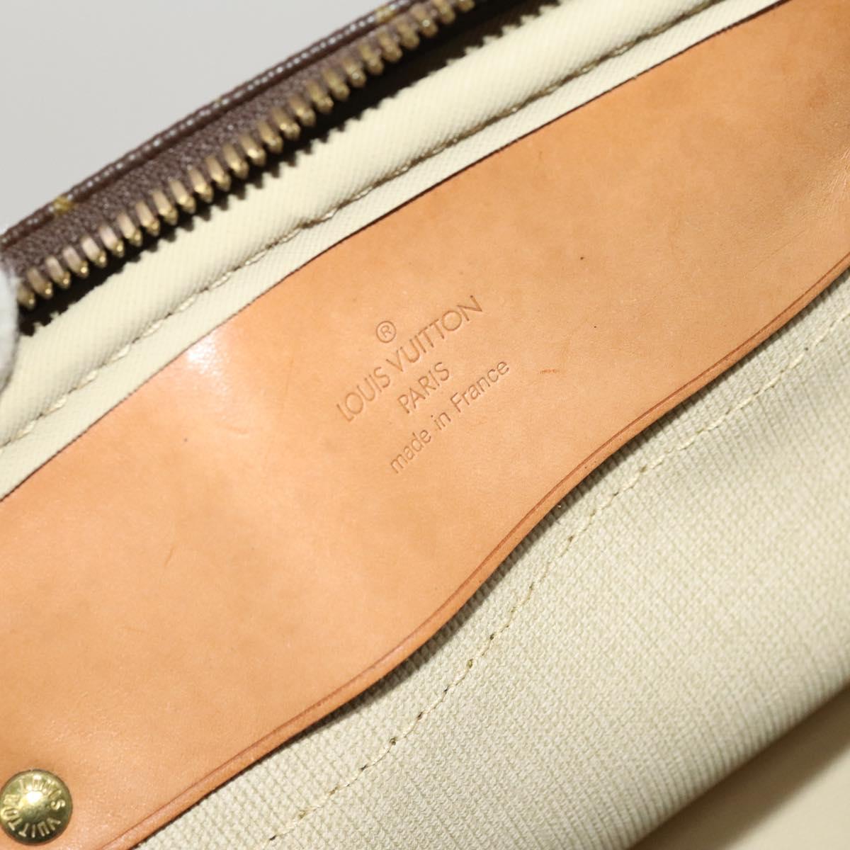 LOUIS VUITTON Monogram Alize de Poche Boston Bag 2way M41392 LV Auth bs28583