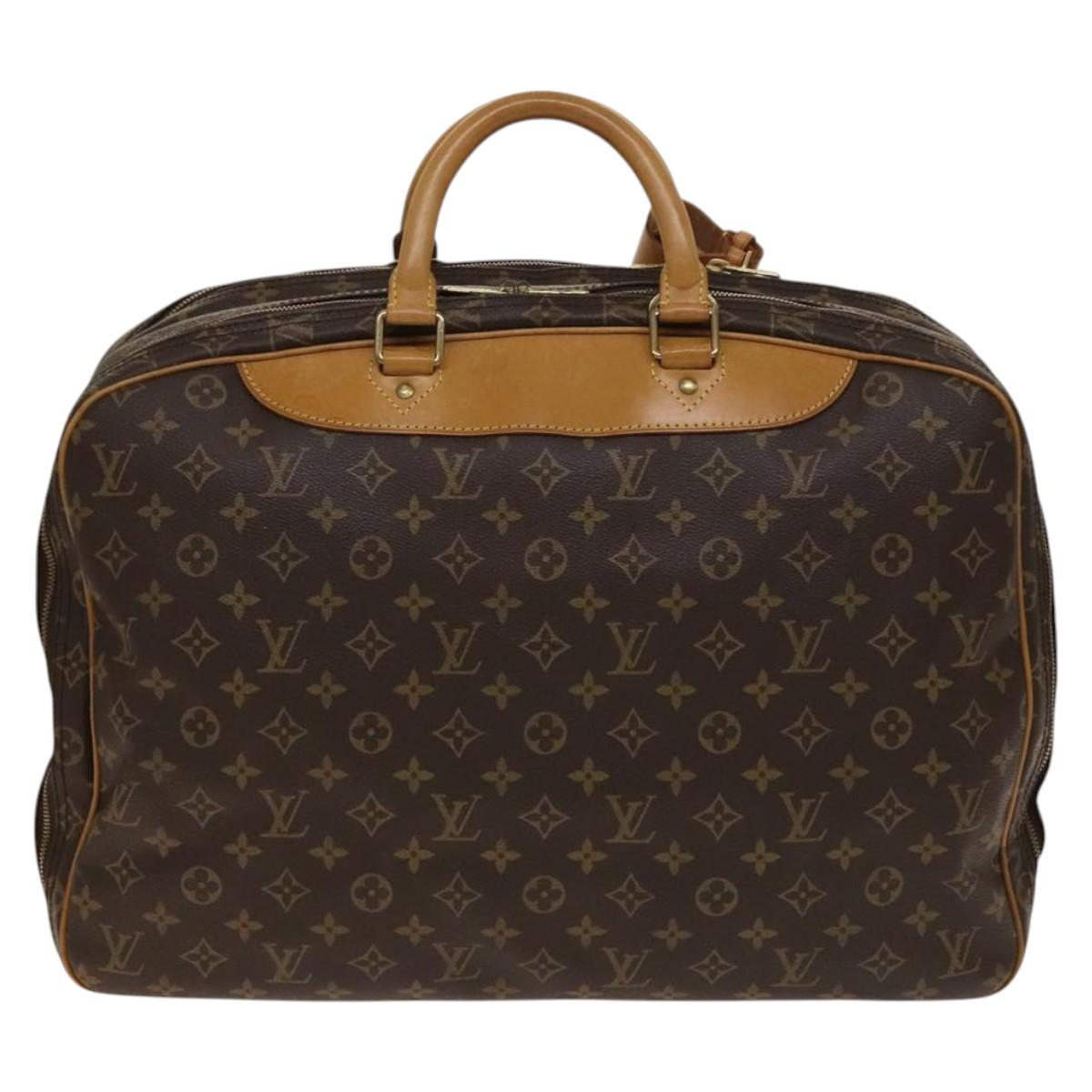 LOUIS VUITTON Monogram Alize de Poche Boston Bag 2way M41392 LV Auth bs28583
