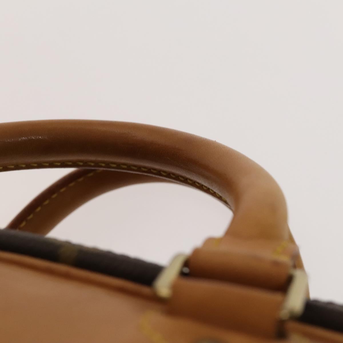 LOUIS VUITTON Monogram Alize de Poche Boston Bag 2way M41392 LV Auth bs28583