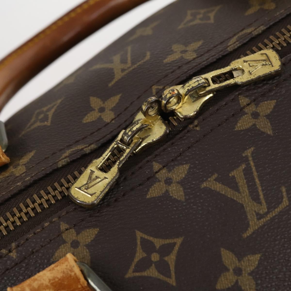 LOUIS VUITTON Monogram Keepall Bandouliere 60 Boston Bag M41412 LV Auth bs28590