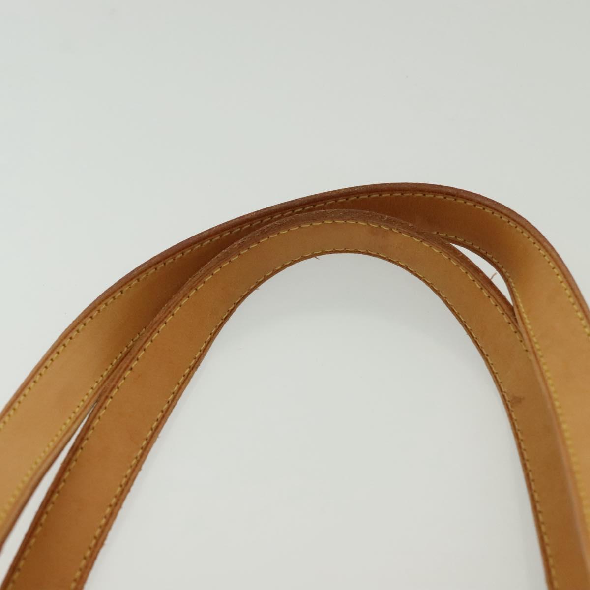 LOUIS VUITTON Monogram Vernis Houston Hand Bag Gris M91053 LV Auth bs28601