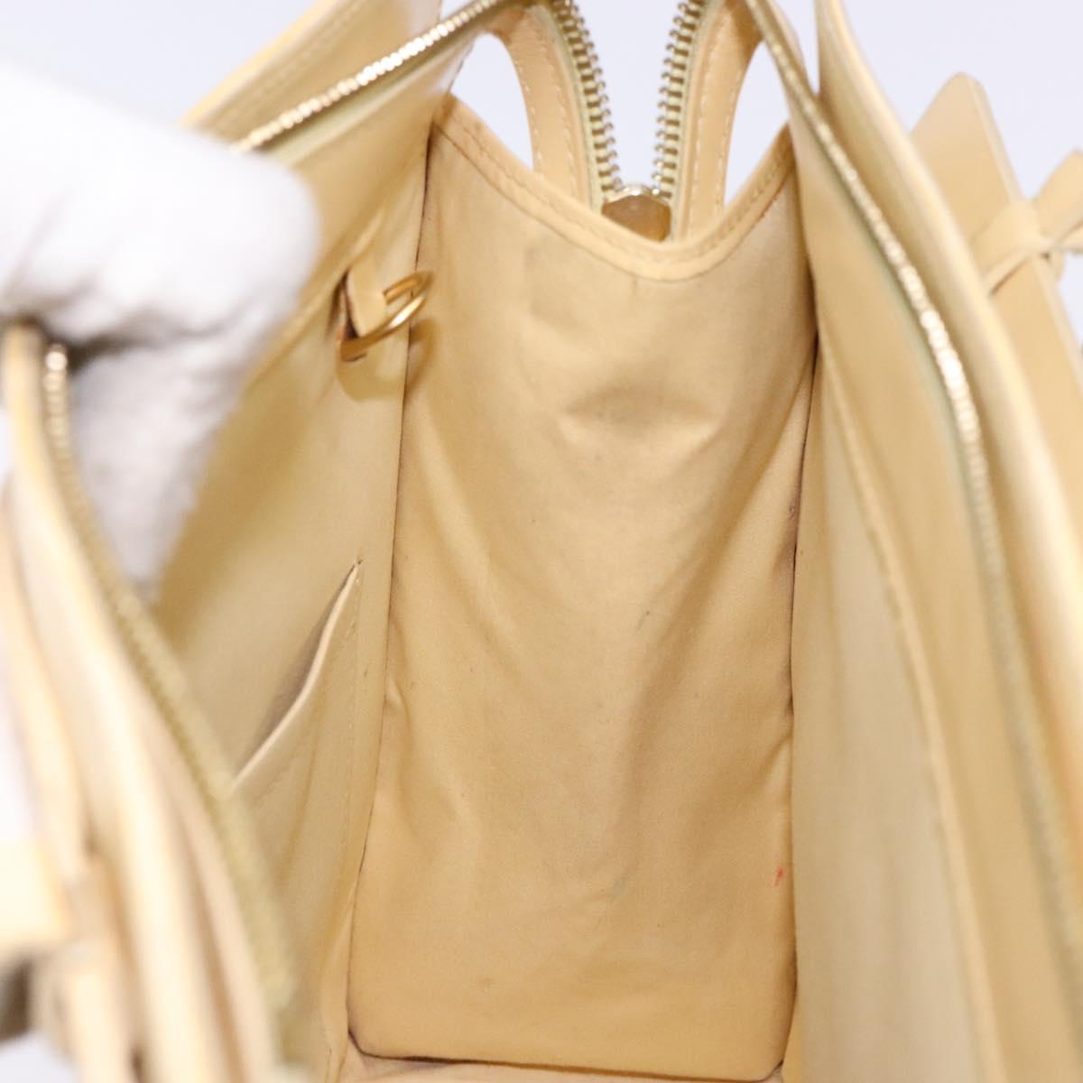 LOUIS VUITTON Epi Croisette PM Tote Bag Vanilla M5249A LV Auth bs28602