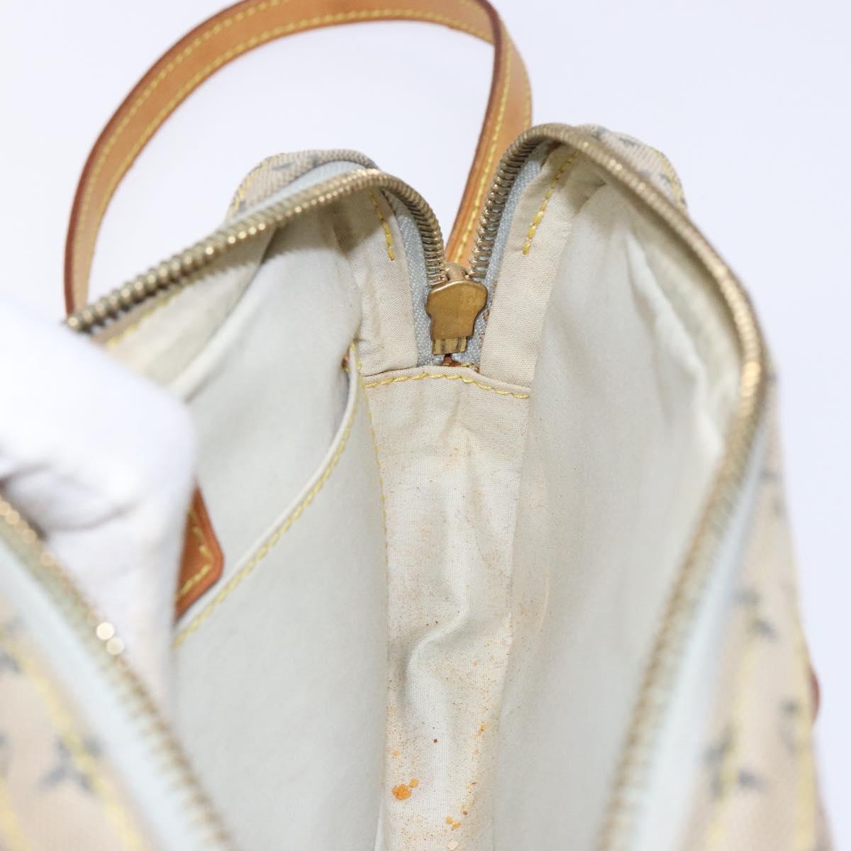 LOUIS VUITTON Monogram Mini Juliet MM Shoulder Bag Blue M92004 LV Auth bs28619