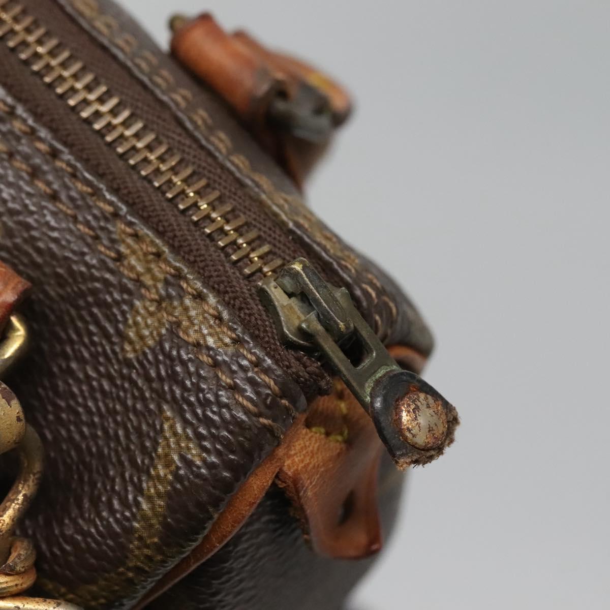 LOUIS VUITTON Monogram Mini Speedy Hand Bag M41534 LV Auth bs28621