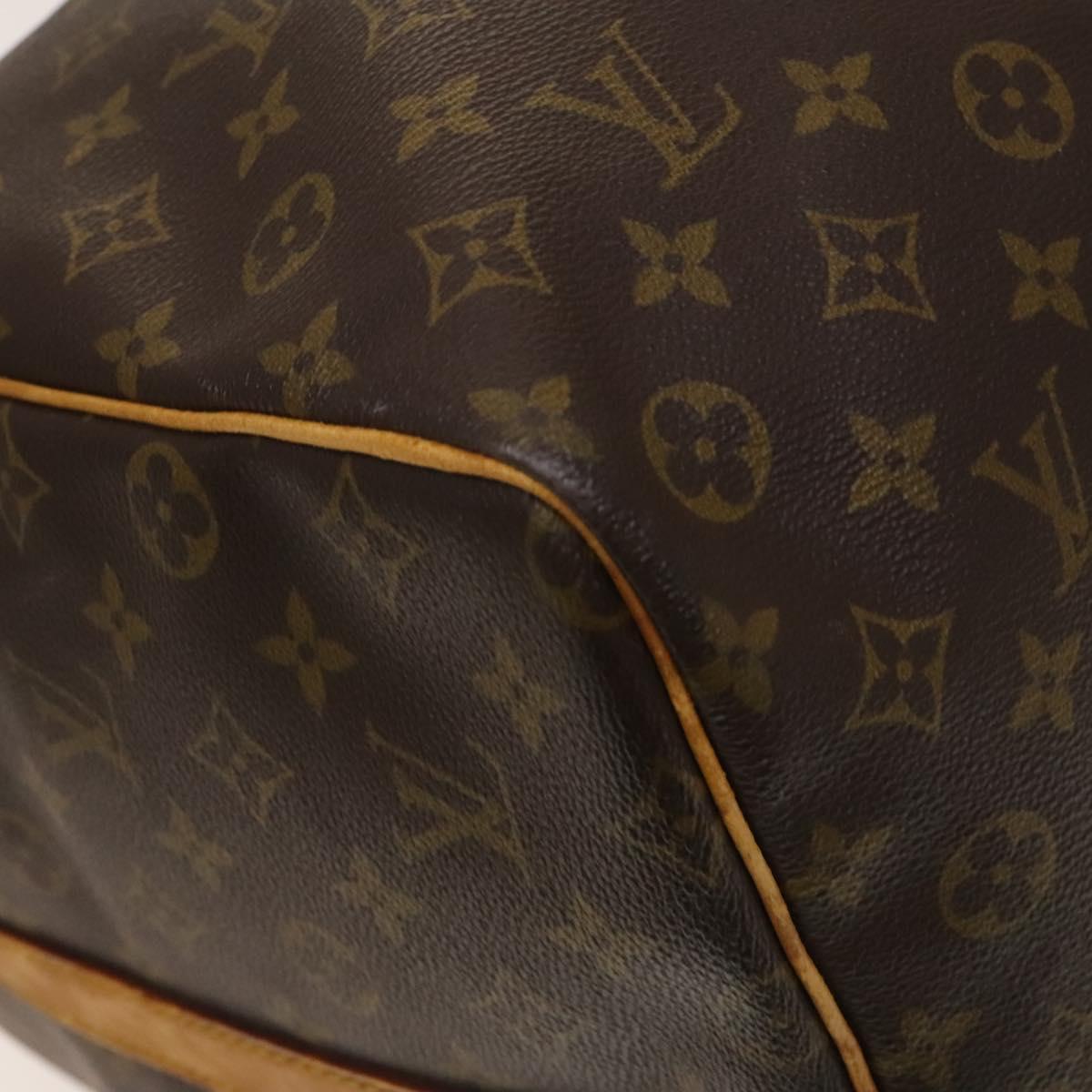 LOUIS VUITTON Monogram Keepall Bandouliere 60 Boston Bag M41412 LV Auth bs28623