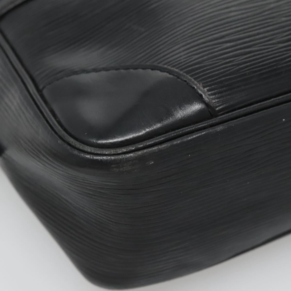 LOUIS VUITTON Epi Trocadero 27 Shoulder Bag Black M52312 LV Auth bs28813