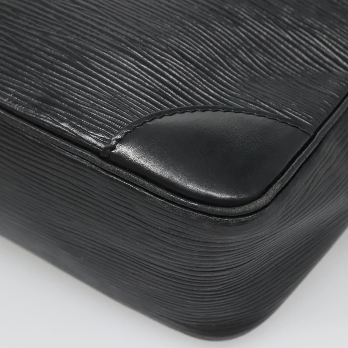 LOUIS VUITTON Epi Trocadero 27 Shoulder Bag Black M52312 LV Auth bs28813