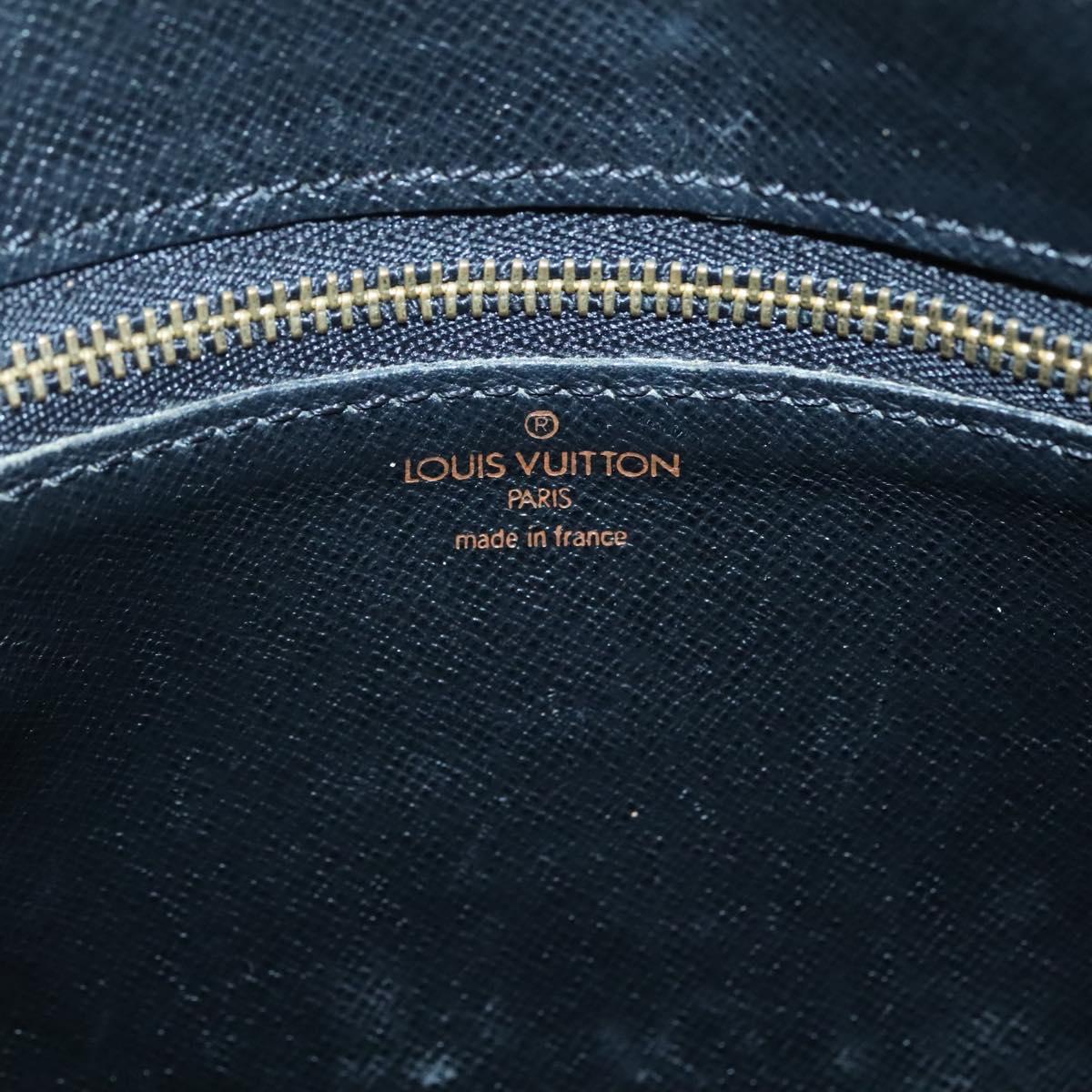 LOUIS VUITTON Epi Trocadero 27 Shoulder Bag Black M52312 LV Auth bs28813