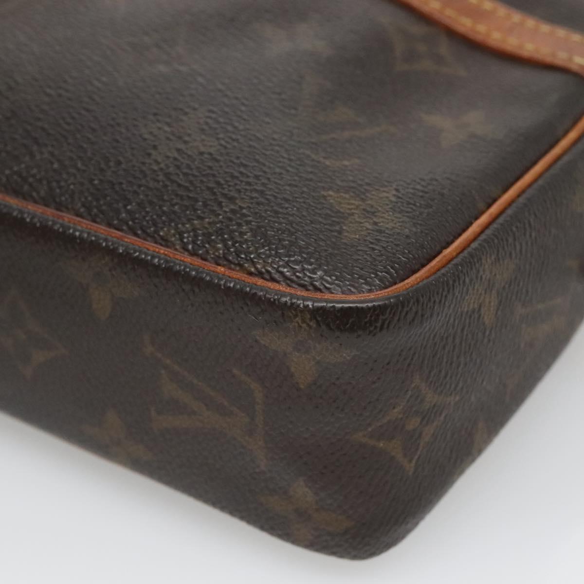 LOUIS VUITTON Monogram Compiegne 23 Clutch Bag M51847 LV Auth bs28818