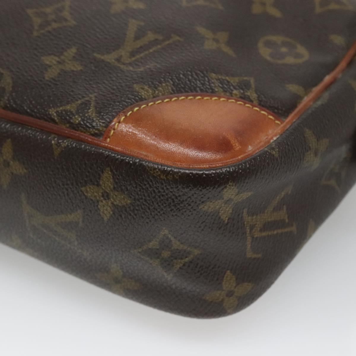 LOUIS VUITTON Monogram Compiegne 28 Clutch Bag M51845 LV Auth bs28819