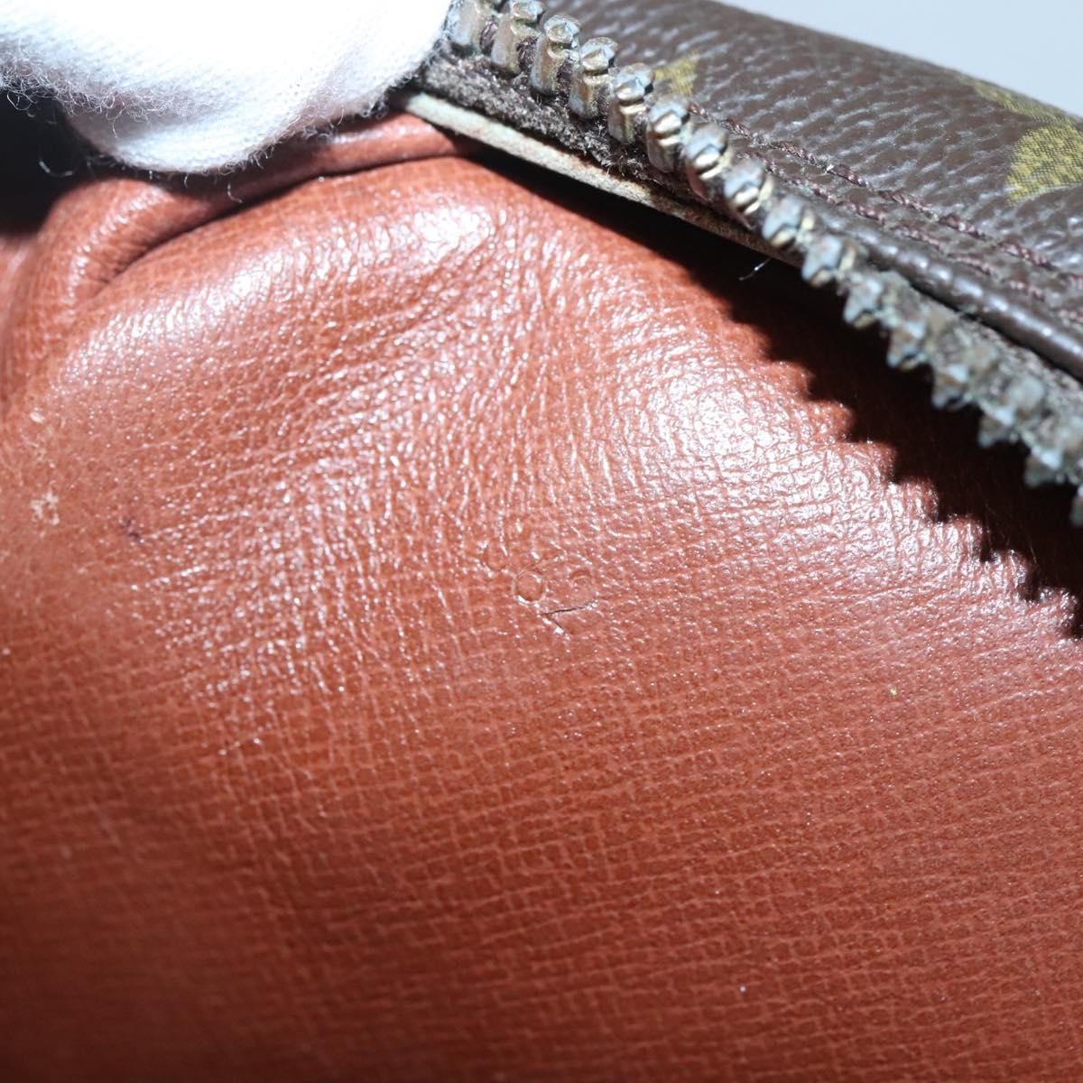 LOUIS VUITTON Monogram Compiegne 28 Clutch Bag M51845 LV Auth bs28819