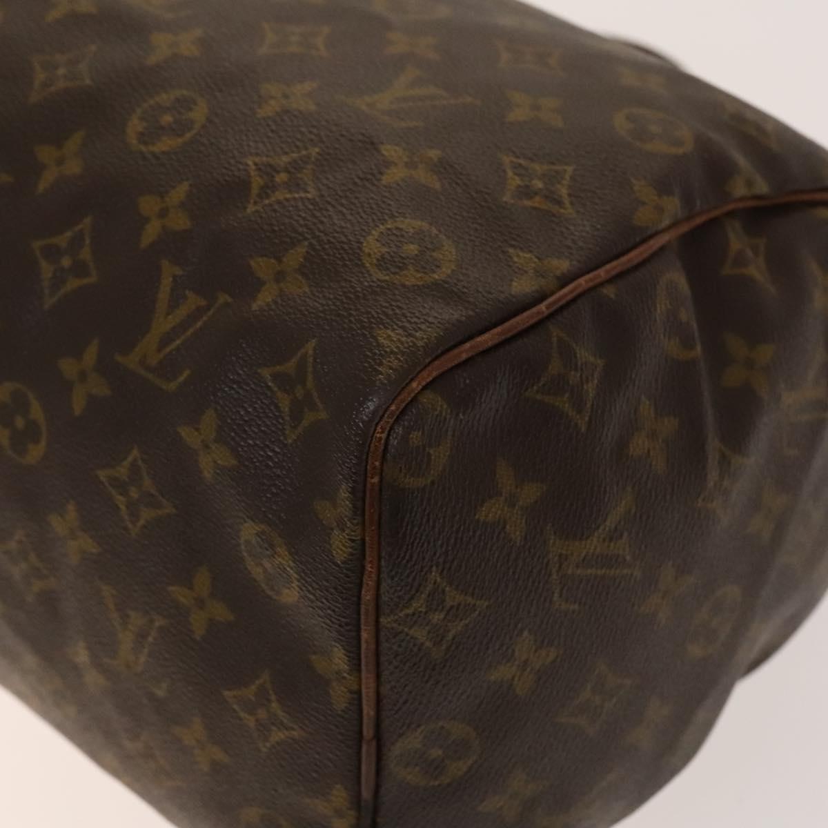 LOUIS VUITTON Monogram Speedy 35 Hand Bag M41524 LV Auth bs28843