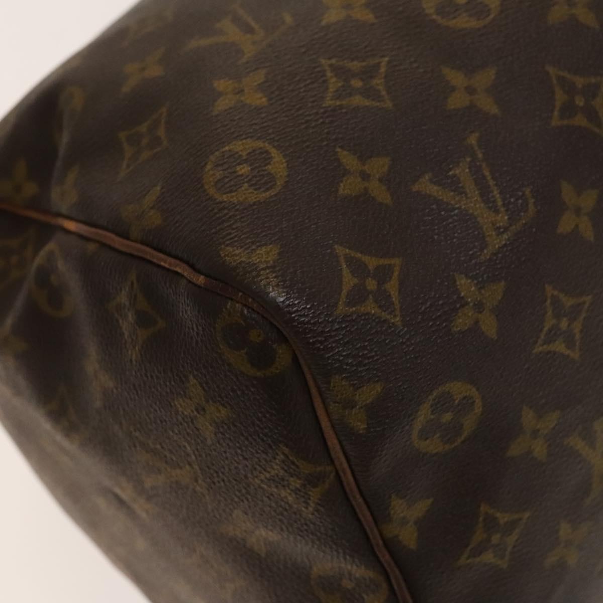 LOUIS VUITTON Monogram Speedy 35 Hand Bag M41524 LV Auth bs28843
