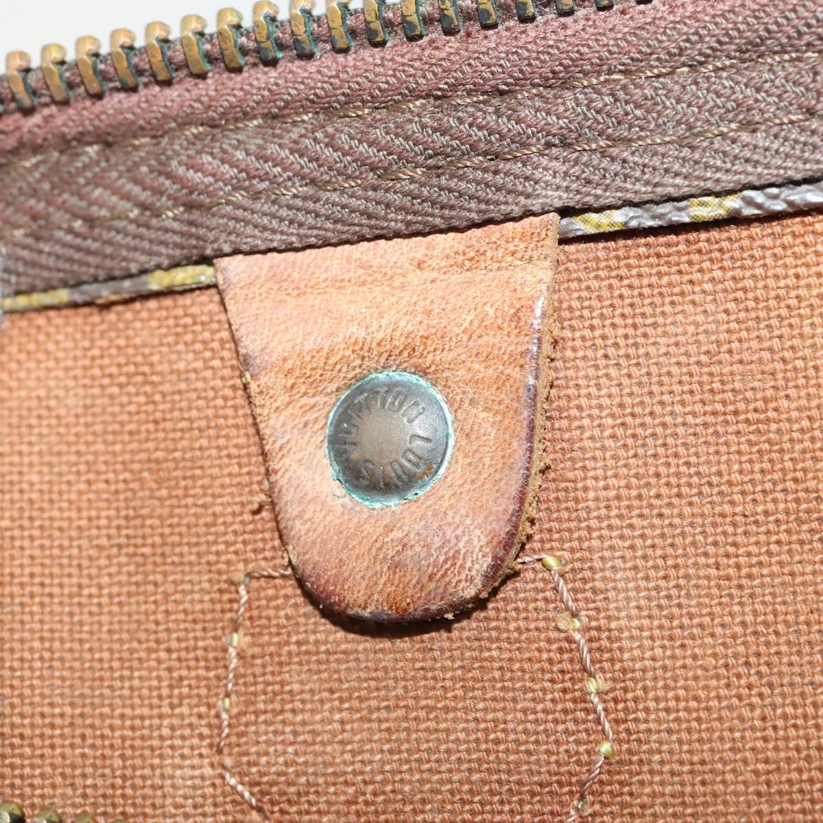 LOUIS VUITTON Monogram Speedy 35 Hand Bag M41524 LV Auth bs28843