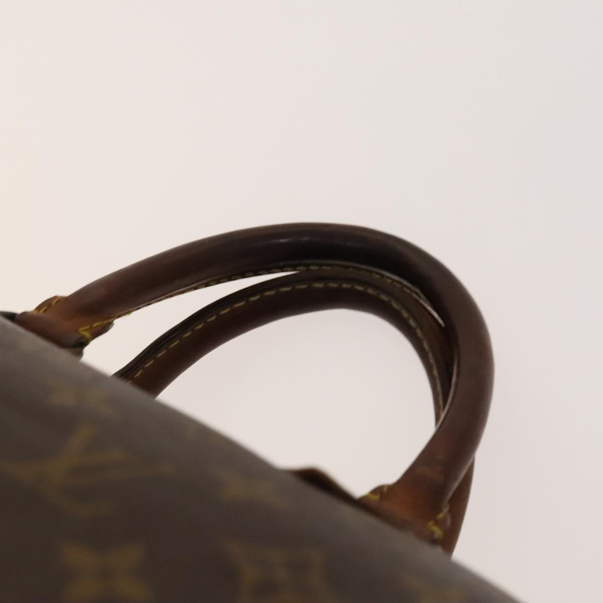 LOUIS VUITTON Monogram Speedy 35 Hand Bag M41524 LV Auth bs28843