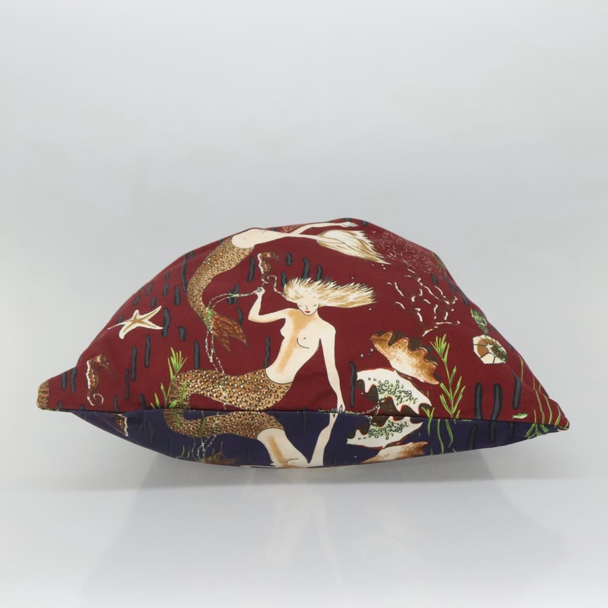 LOEWE Purse Bag Canvas Navy Bordeaux Auth bs28943