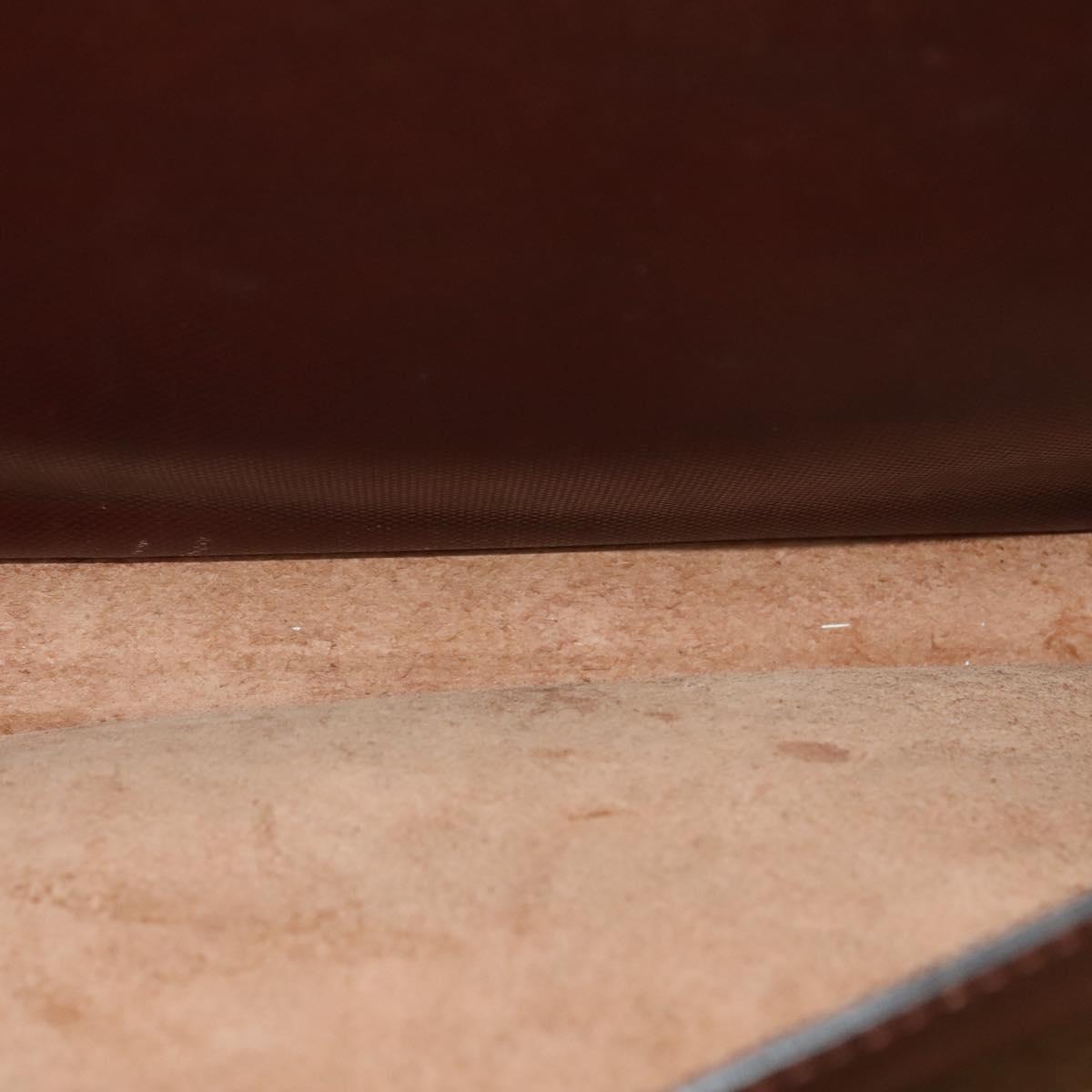 BOTTEGA VENETA Business Bag Leather Brown Auth bs29001