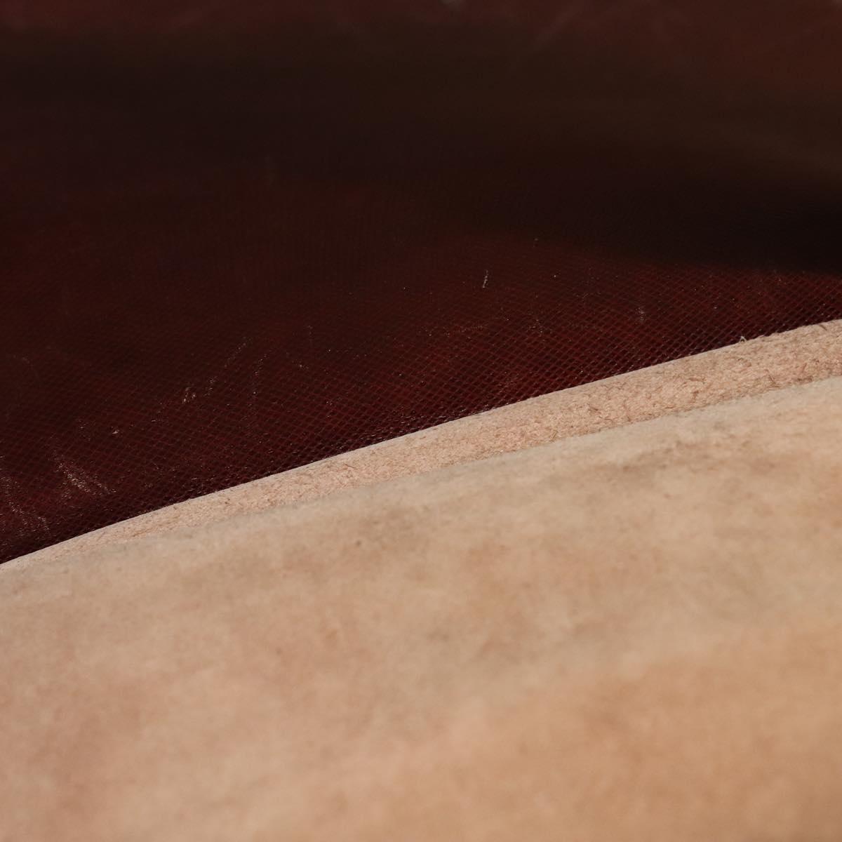 BOTTEGA VENETA Business Bag Leather Brown Auth bs29001