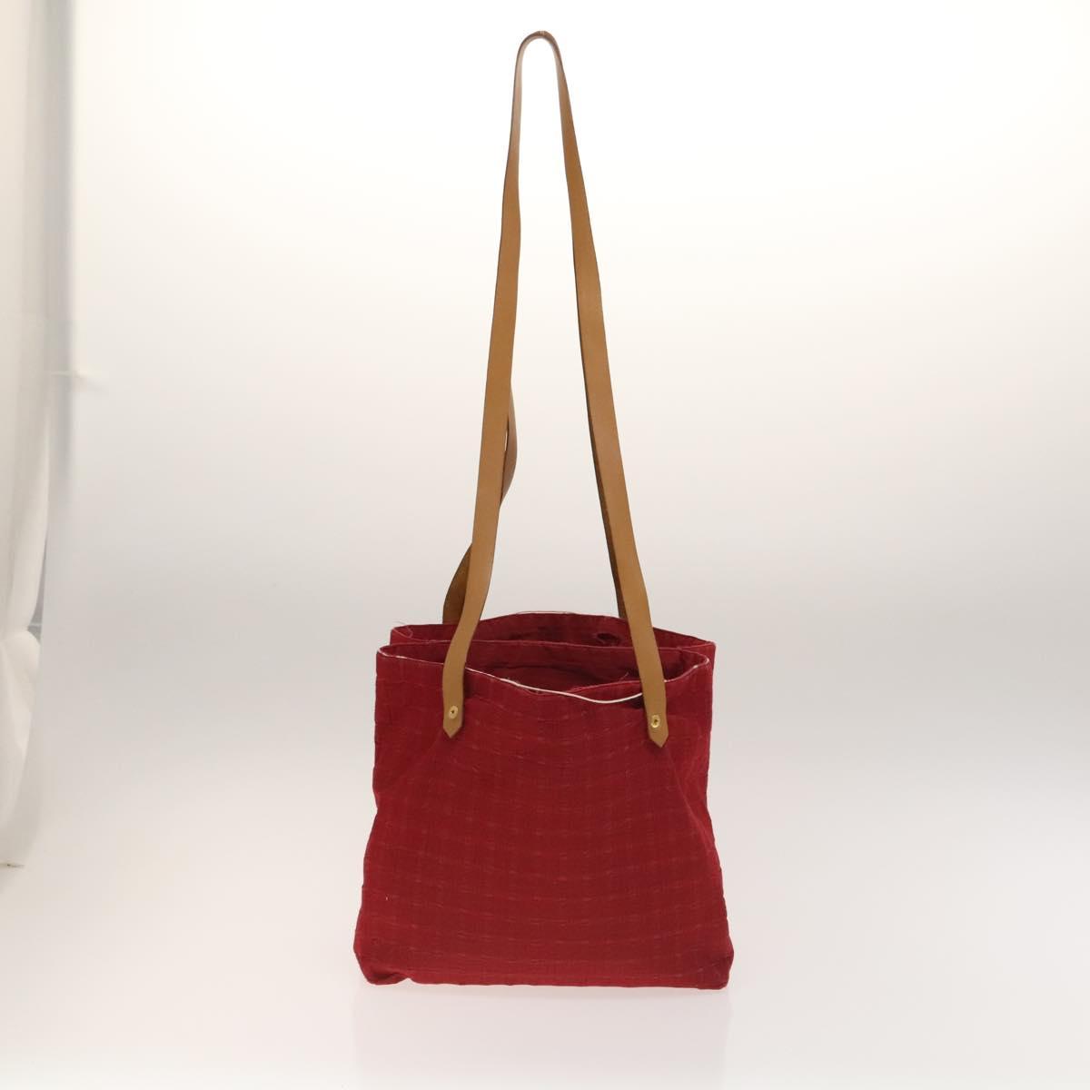 GIVENCHY Chanel Chloe Bally Hermes Bag Leather Nylon 5Set Red Beige Auth bs29024