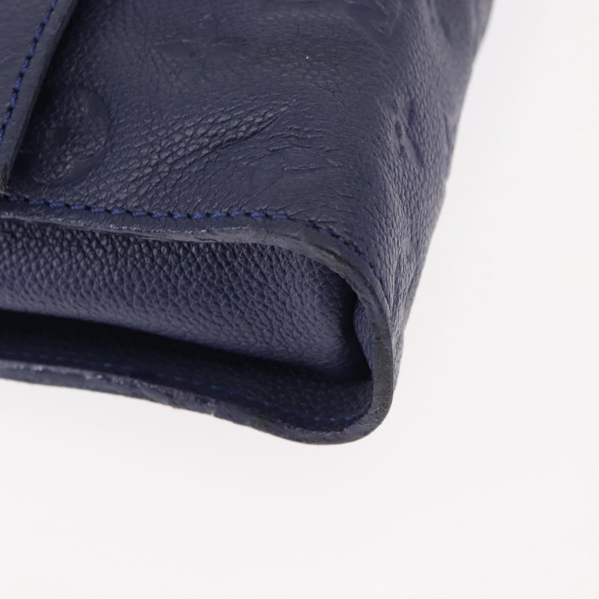 LOUIS VUITTON Monogram Empreinte Fascinant Bag Celest M40787 LV Auth bs29032