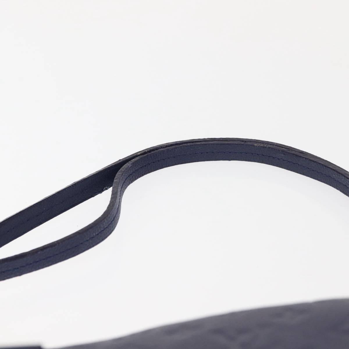 LOUIS VUITTON Monogram Empreinte Fascinant Bag Celest M40787 LV Auth bs29032