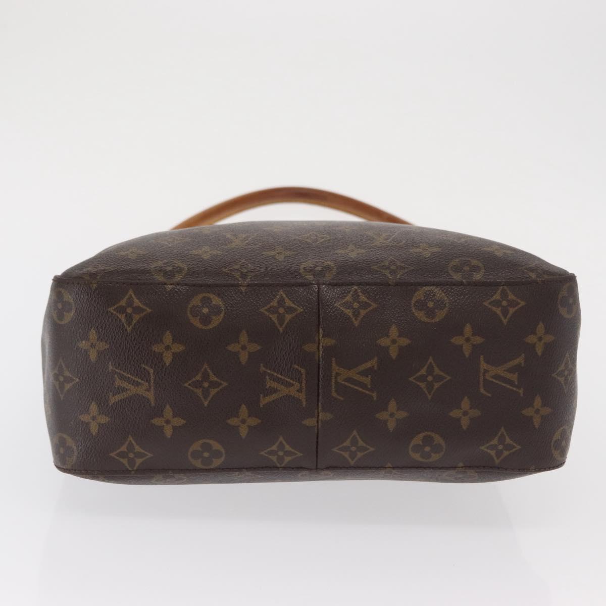 LOUIS VUITTON Monogram Looping GM Shoulder Bag M51145 LV Auth bs29035