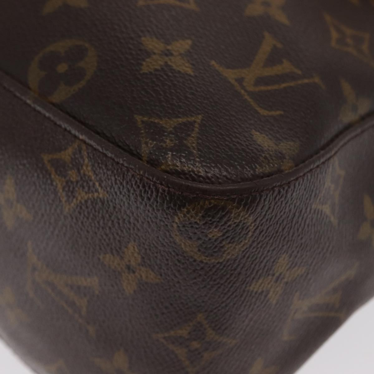 LOUIS VUITTON Monogram Looping GM Shoulder Bag M51145 LV Auth bs29035