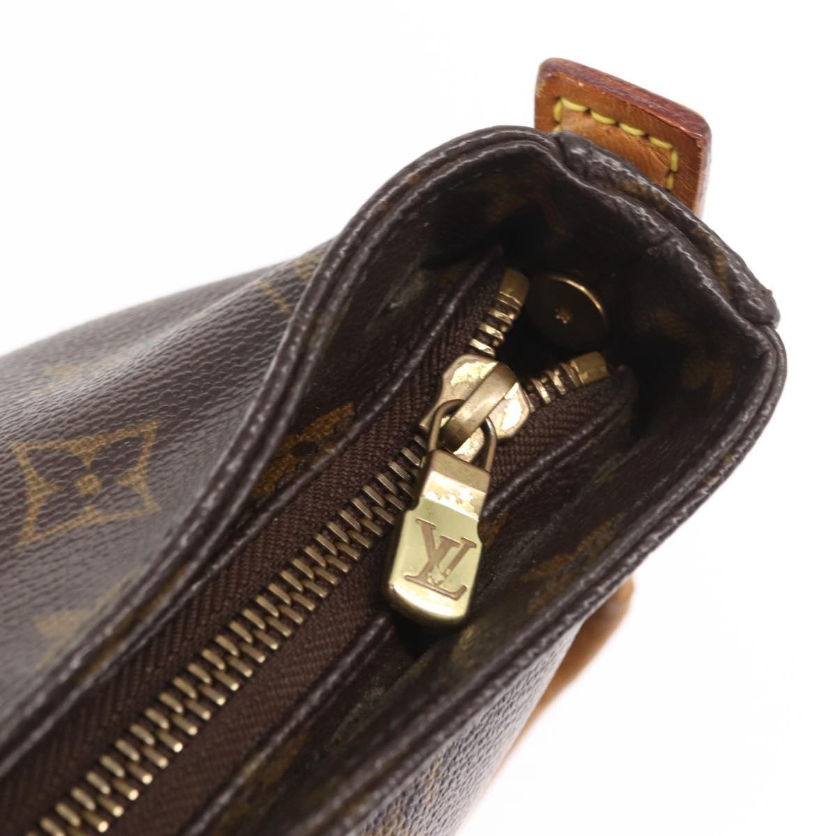 LOUIS VUITTON Monogram Looping GM Shoulder Bag M51145 LV Auth bs29035