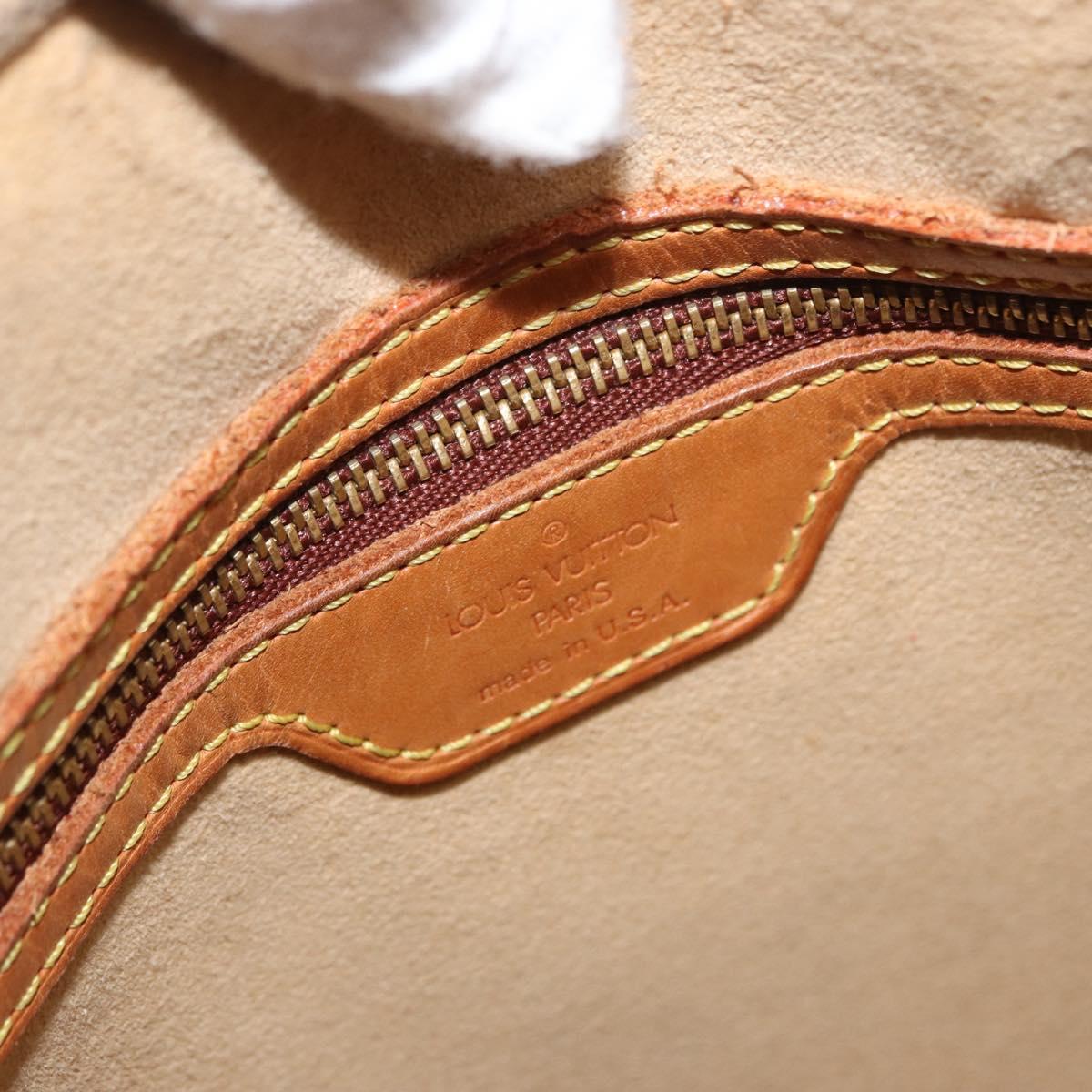 LOUIS VUITTON Monogram Looping GM Shoulder Bag M51145 LV Auth bs29035