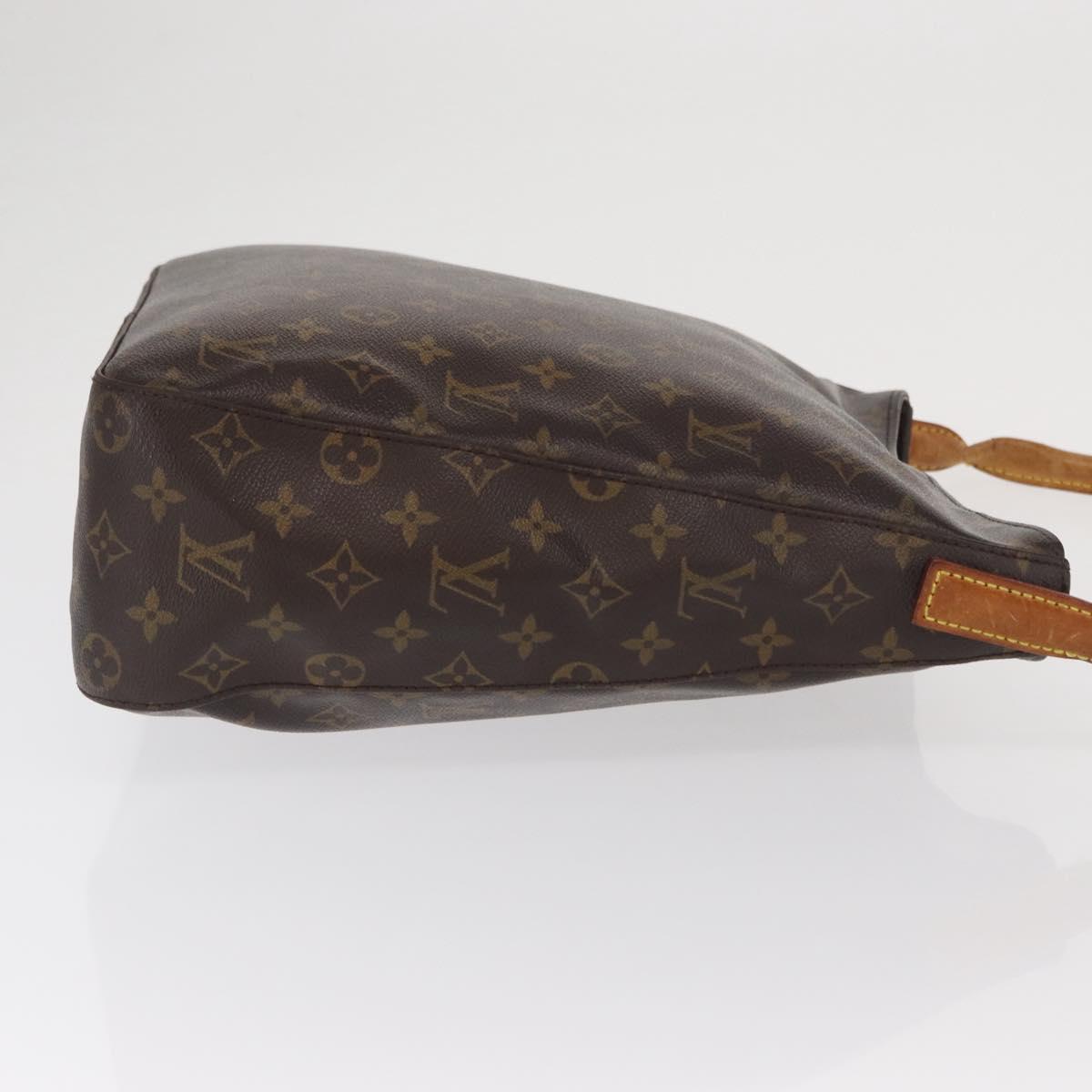 LOUIS VUITTON Monogram Looping GM Shoulder Bag M51145 LV Auth bs29035