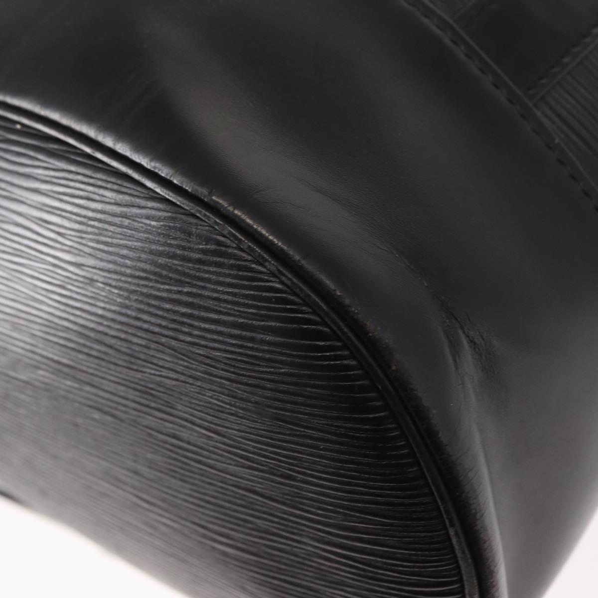 LOUIS VUITTON Epi Randonnee GM Shoulder Bag Black M43082 LV Auth bs29041