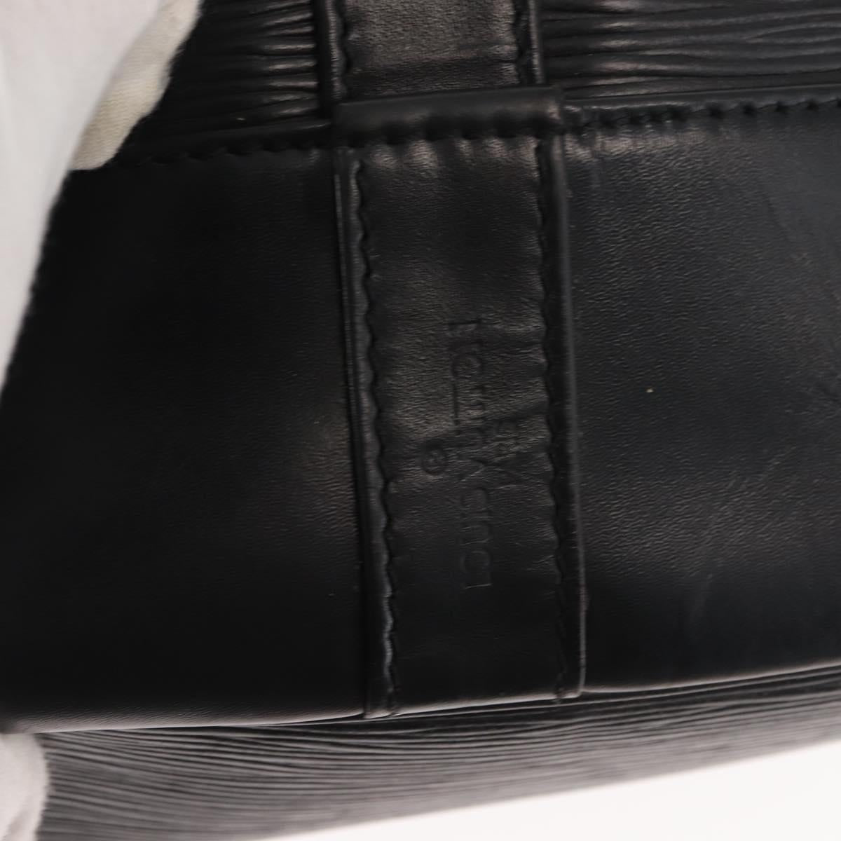 LOUIS VUITTON Epi Randonnee GM Shoulder Bag Black M43082 LV Auth bs29041