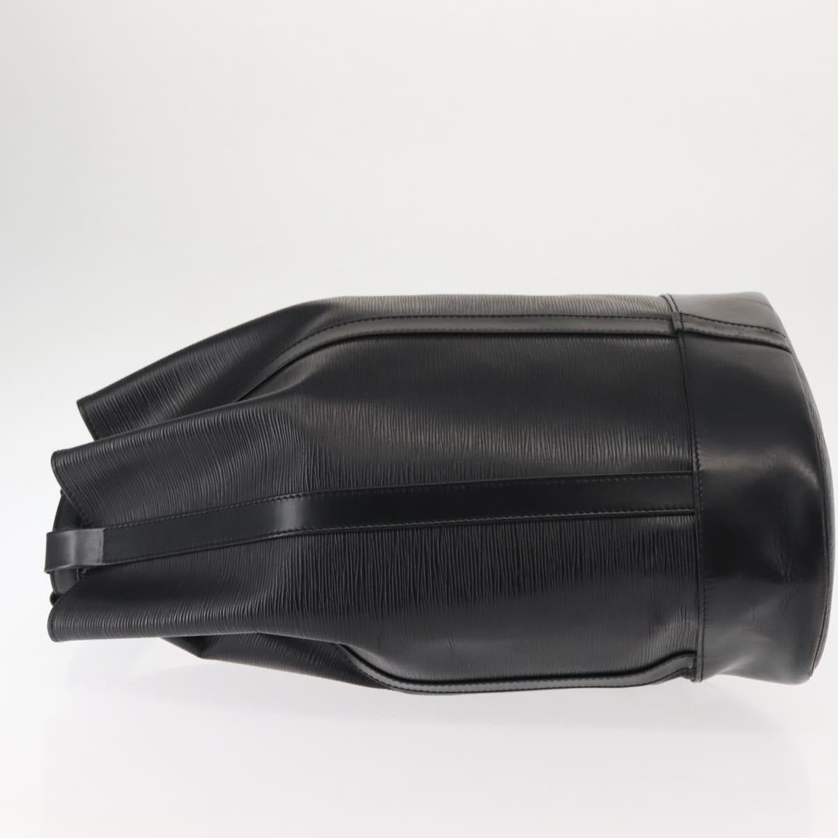 LOUIS VUITTON Epi Randonnee GM Shoulder Bag Black M43082 LV Auth bs29041