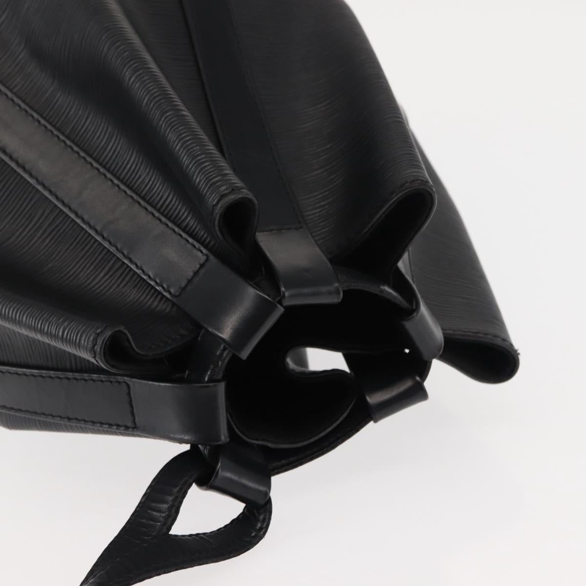 LOUIS VUITTON Epi Randonnee GM Shoulder Bag Black M43082 LV Auth bs29041