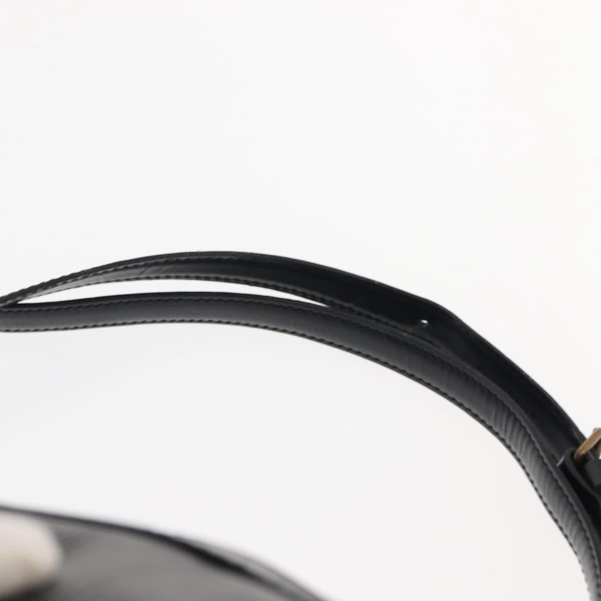 LOUIS VUITTON Epi Randonnee GM Shoulder Bag Black M43082 LV Auth bs29041