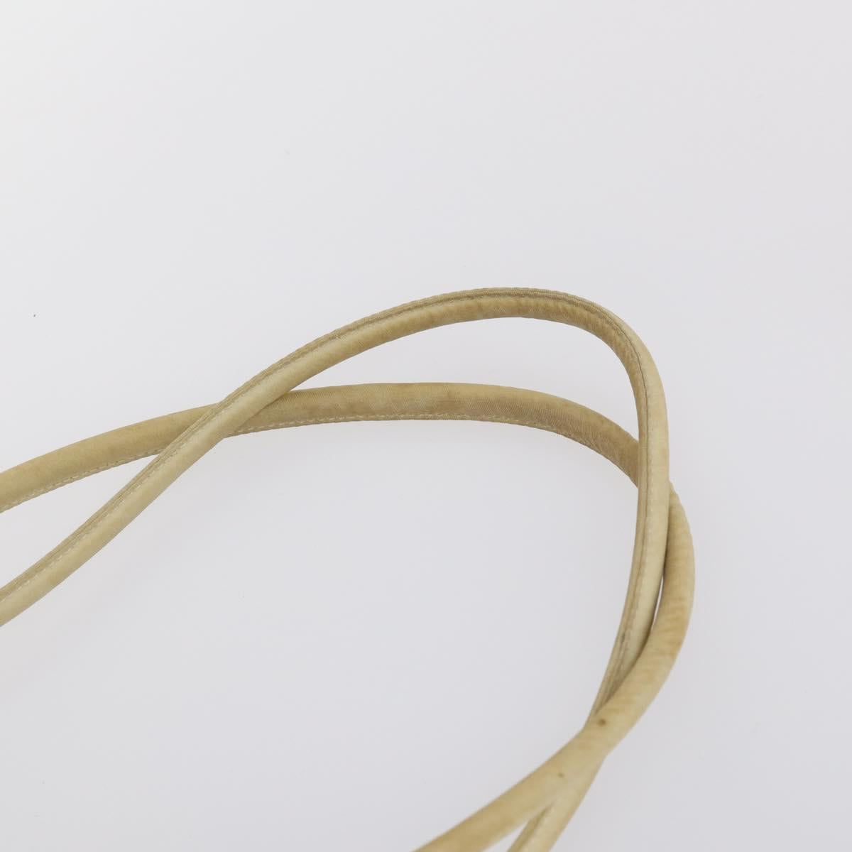 Christian Dior PRADA Trotter Canvas Bag Pile Nylon 3Set Pink Beige Auth bs29145