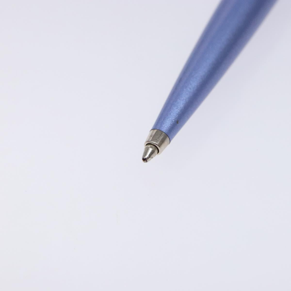 LOUIS VUITTON Jetligne Pen Metal Blue LV Auth bs29150