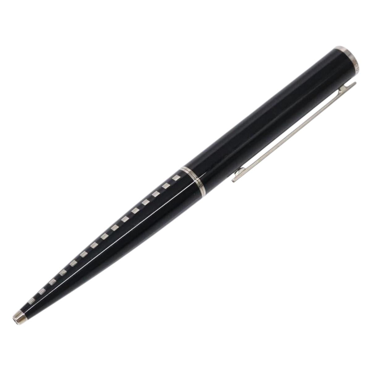 LOUIS VUITTON Jetligne Pen metal Black LV Auth bs29151