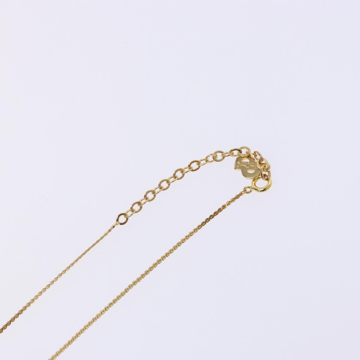 Christian Dior Necklace metal Gold Auth bs29171